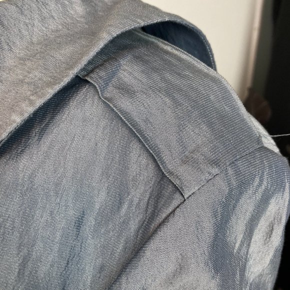 NWOT Ann Taylor Stylized Belted Trench Coat Lightweight - Picture 9 of 11